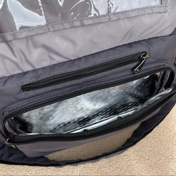 🆕Lug Wings Crossbody RFID Travel Bag | Gray - Picture 10 of 15